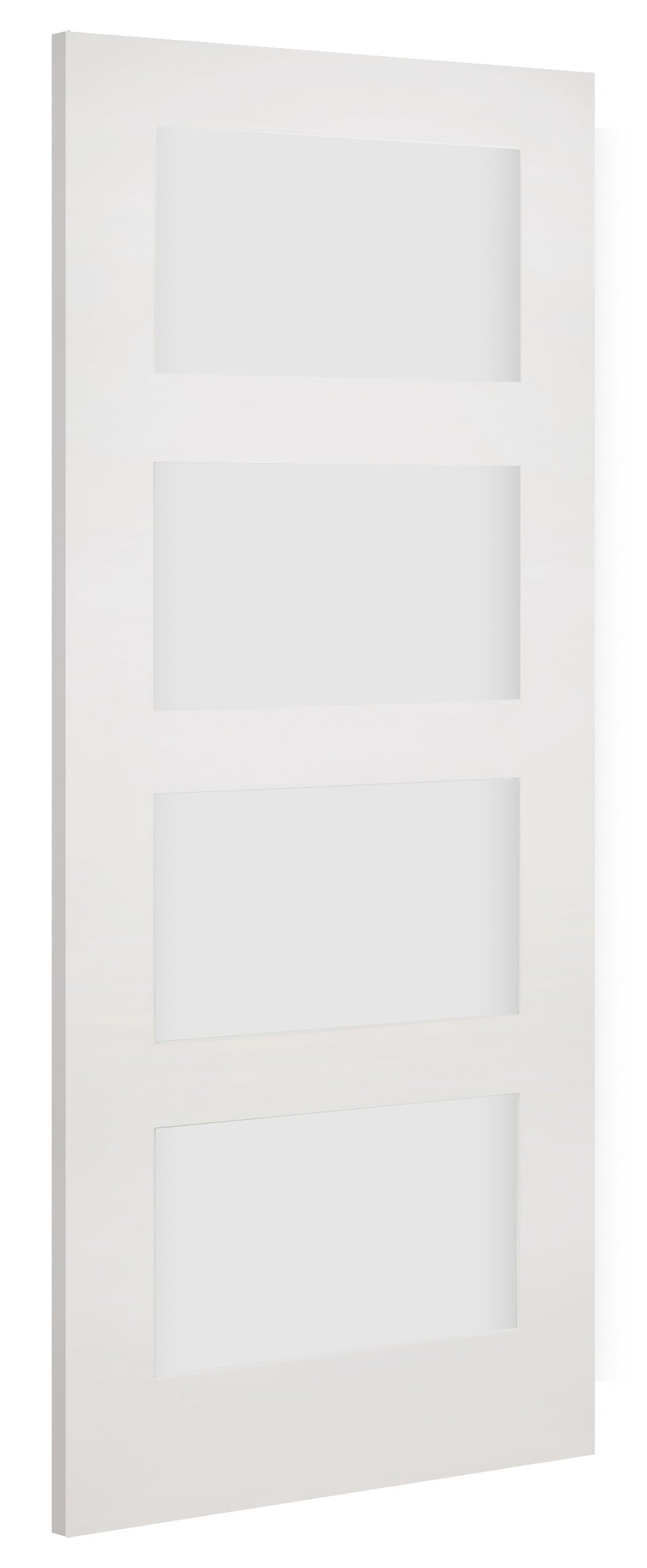 Deanta HP1G White Primed Door -Glass
