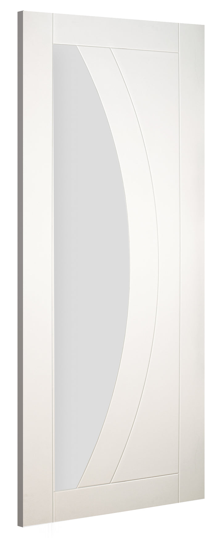 Deanta HP35G White Primed Door -  Glass