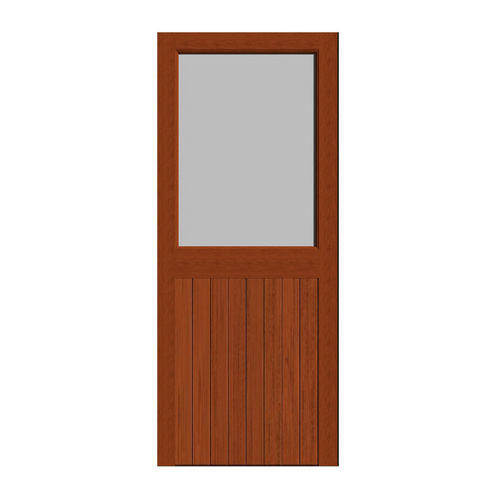 External Hardwood Door - Half Sheeted Solid
