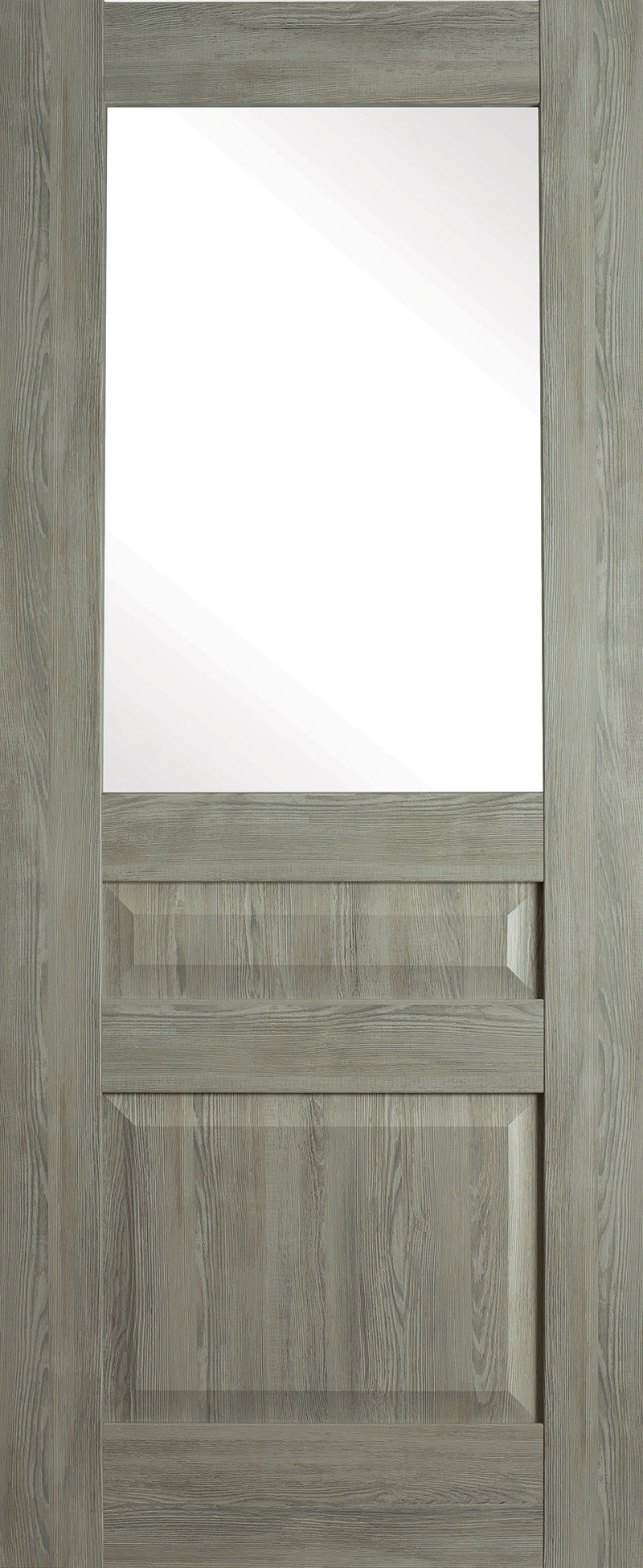 Doras Erkado Haven Grey Door - Glass