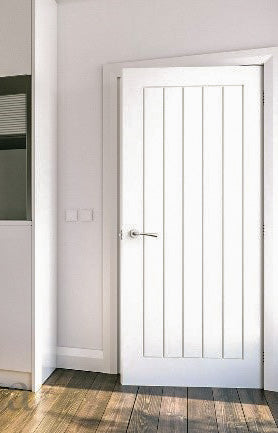 Deanta HP22 White Primed Door - Solid FD30