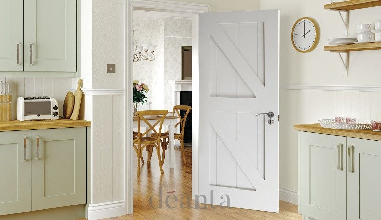 Deanta HP36 White Primed Door - Solid