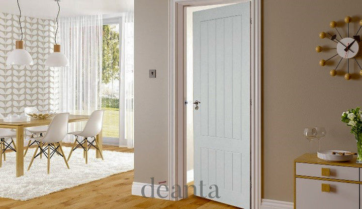 Deanta HP38G White Primed Door - Glass