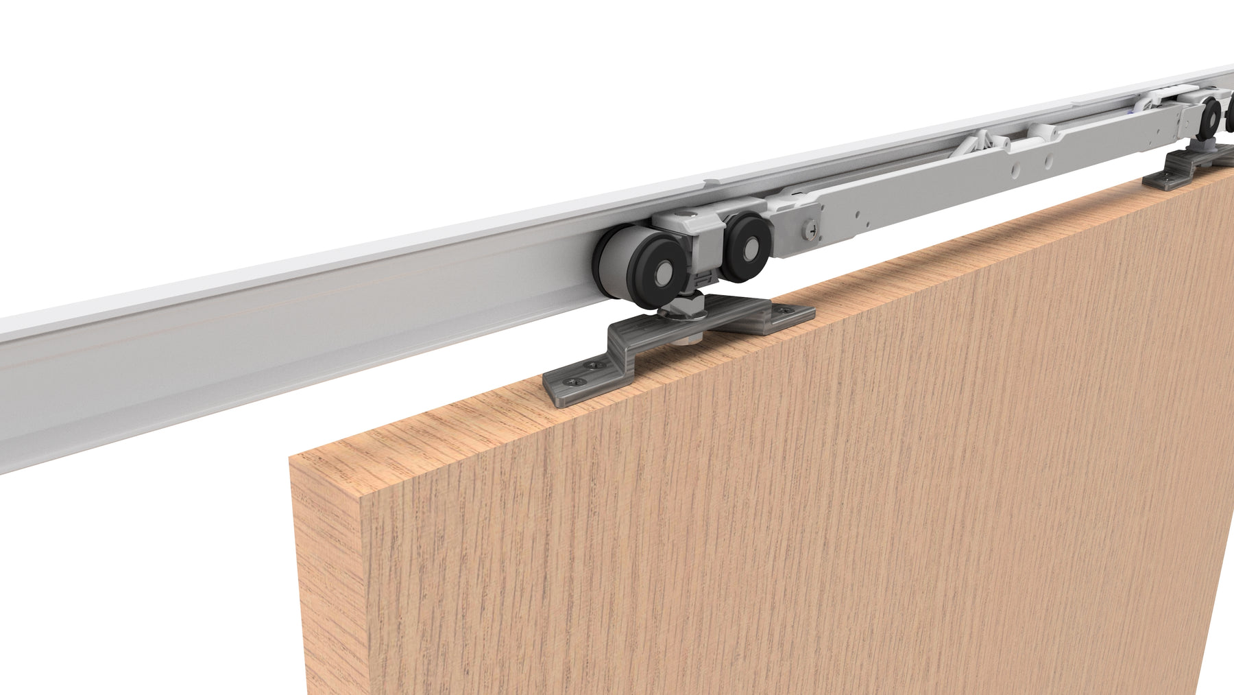 Top Hung Sliding Door Gear Kit 1200mm Track
