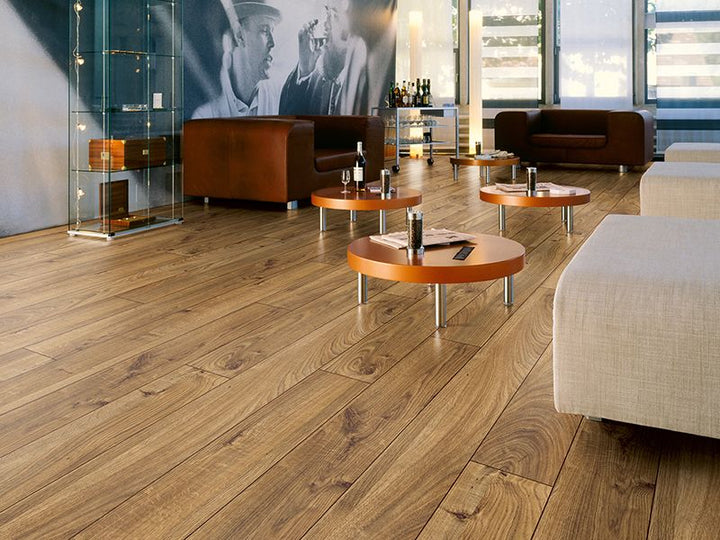 12mm x 188mm x 1845mm MAMMUT LONG PLANK EVEREST OAK BRONZE LAMINATE FLOORING AC5