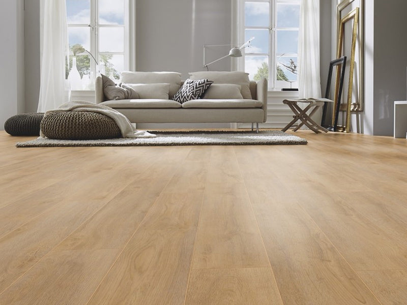 12mm x 188mm x 1375mm ROBUSTO PLANK PREMIUM OAK NATURE LAMINATE FLOORI ...