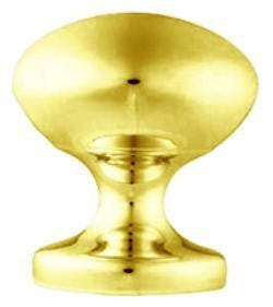 Easy Centre Door Knob - Polished Brass