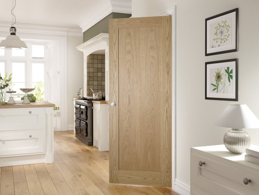 Deanta NM5 Oak Door - Solid