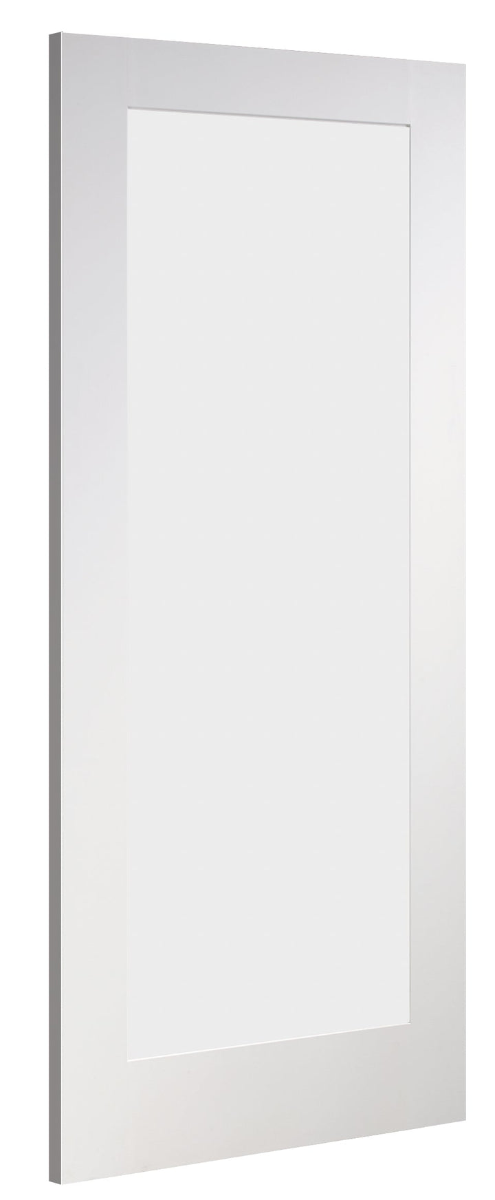 Deanta NM6G White Primed Door -  Frosted Glass