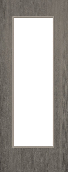 Seadec 44mm Napoli Single Panel Glazed Oak Grained - Exclusive Grey Range