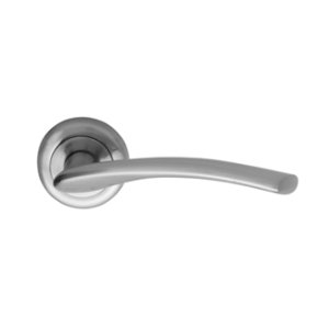 Senelli Ponza 819 Lever on Rose Door Handle - Gold