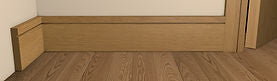 Pre Varnished Solid White Oak Shaker Skirting and Architrave