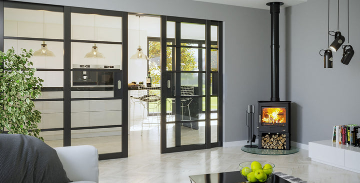 Deanta Crittall NM31G - Glass Clear/Reeded