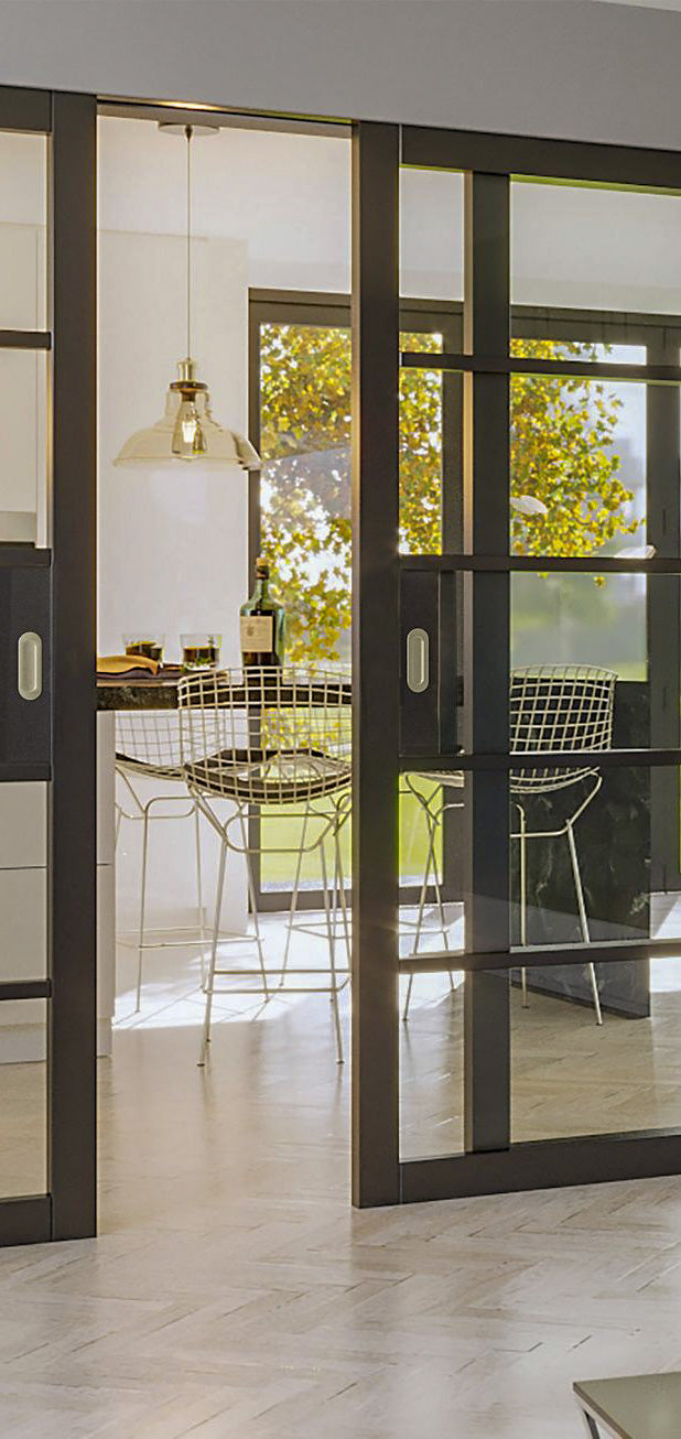 Deanta Crittall NM31G - Glass Clear/Reeded
