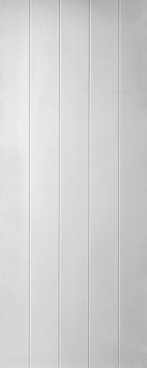Seadec 42mm Sussex White 5 Plank Cottage Panelled Door White Primed