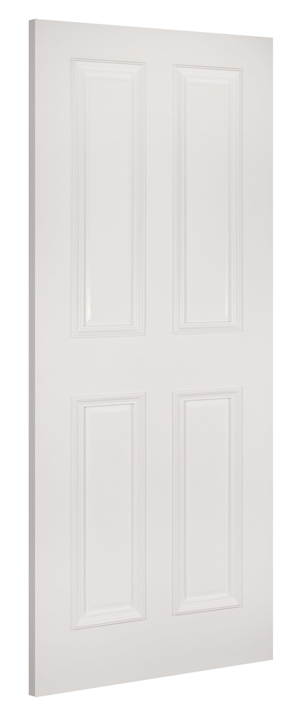 Deanta WR1 White Primed Door - Fire Door FD30