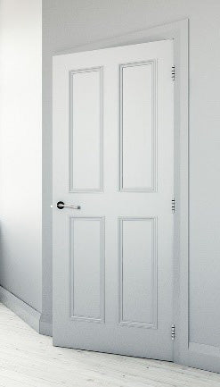 Deanta WR1 White Primed Door - Solid