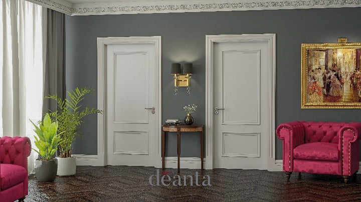 Deanta WR2 White Primed Door - Solid