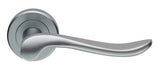 Serozzetta Verdun Lever On Rose - Satin Chrome