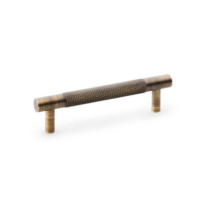 Knurled T-bar Pull Handle -A&W(Brunel) - Antique Brass