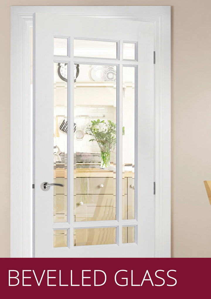 Deanta NM4G Oak Door - Glass