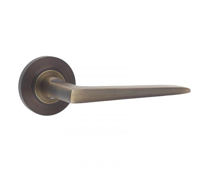 Mayfair Door Handle - Antique Brass- AB