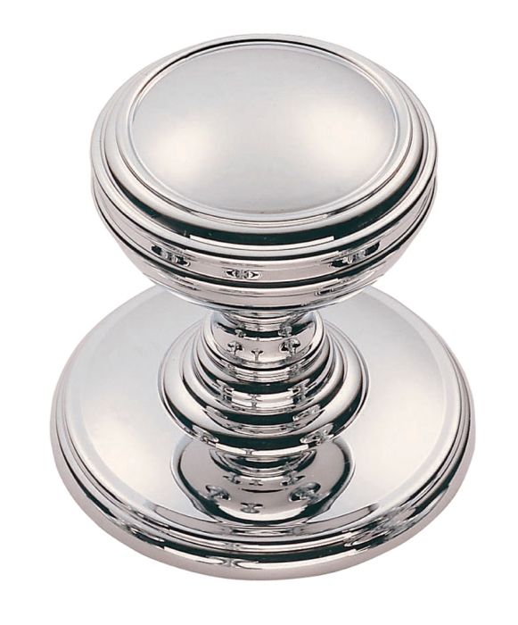 Delamain Plain Knob - Polished Chrome