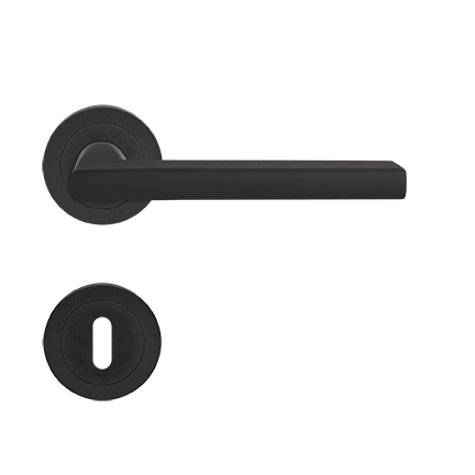 Montana Stainless steel lever handle  - Cosmos Black