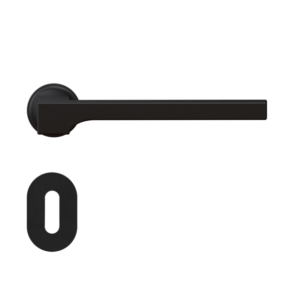 Mission Invisible - Soho steel lever handle  - Cosmos Black