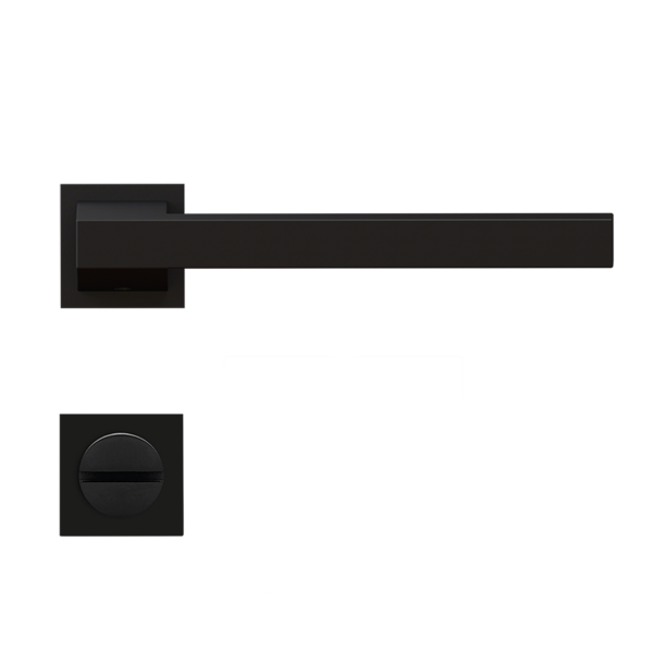 Mission Invisible - Boston steel lever handle  - Cosmos Black
