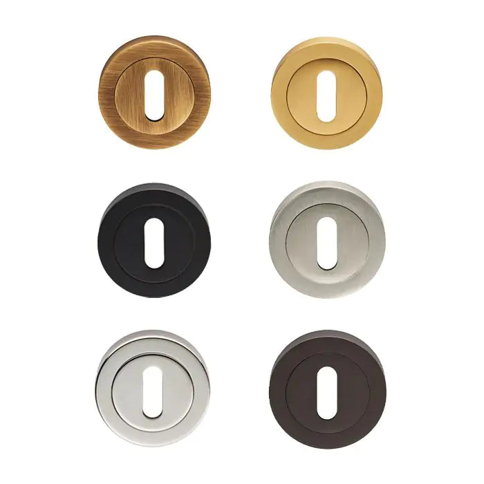 LOCK ESCUTCHEONS - Polished Nickel