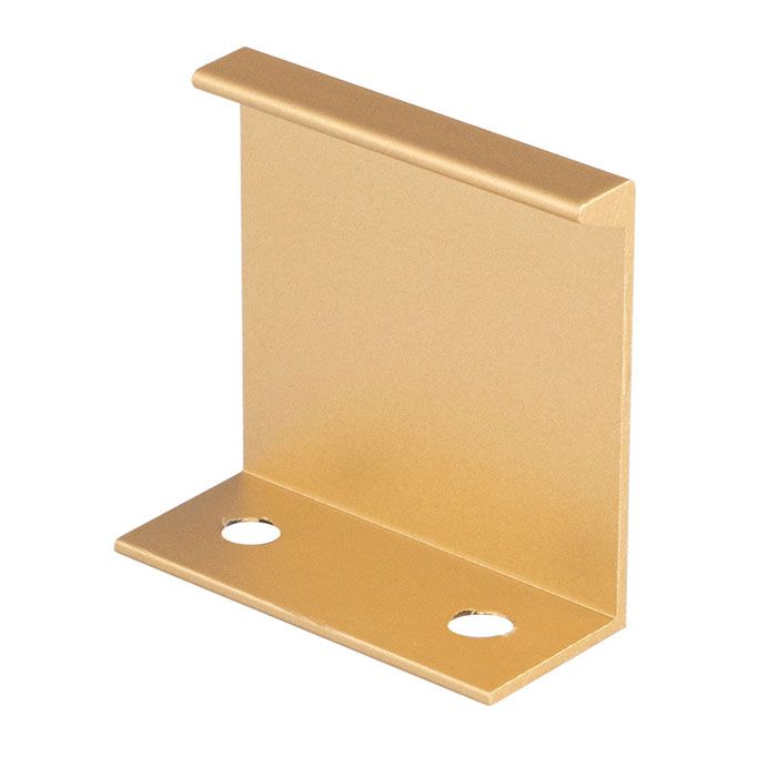 Square Edge Pull - Satin Brass