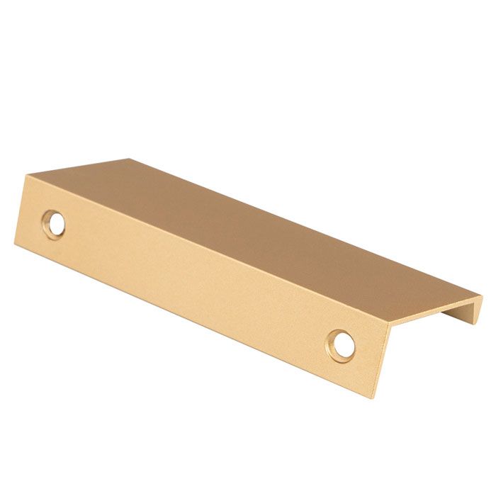 Square Edge Pull - Satin Brass