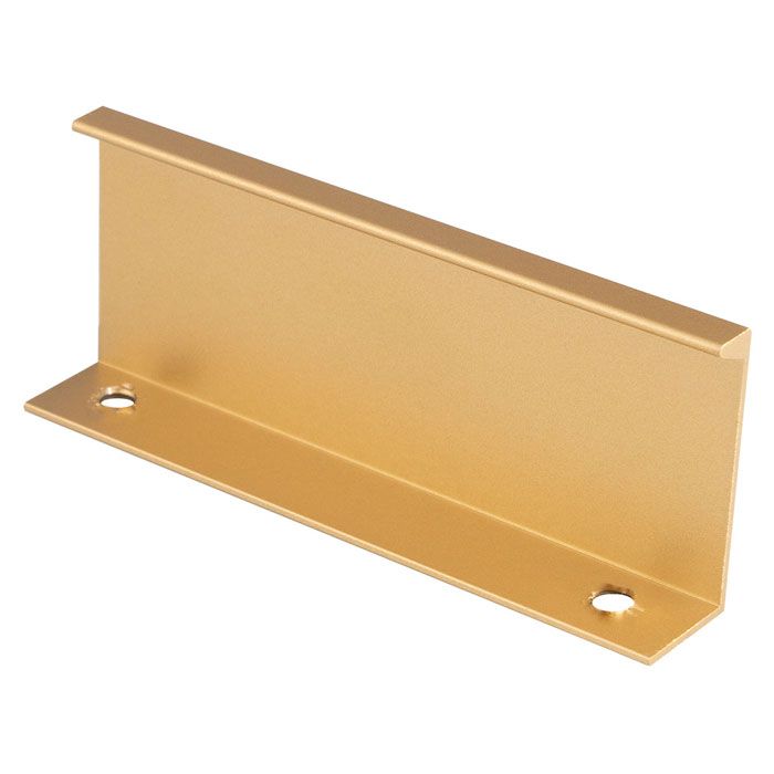 Square Edge Pull - Satin Brass