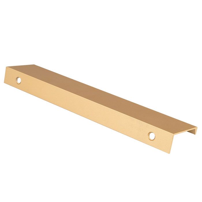 Square Edge Pull - Satin Brass