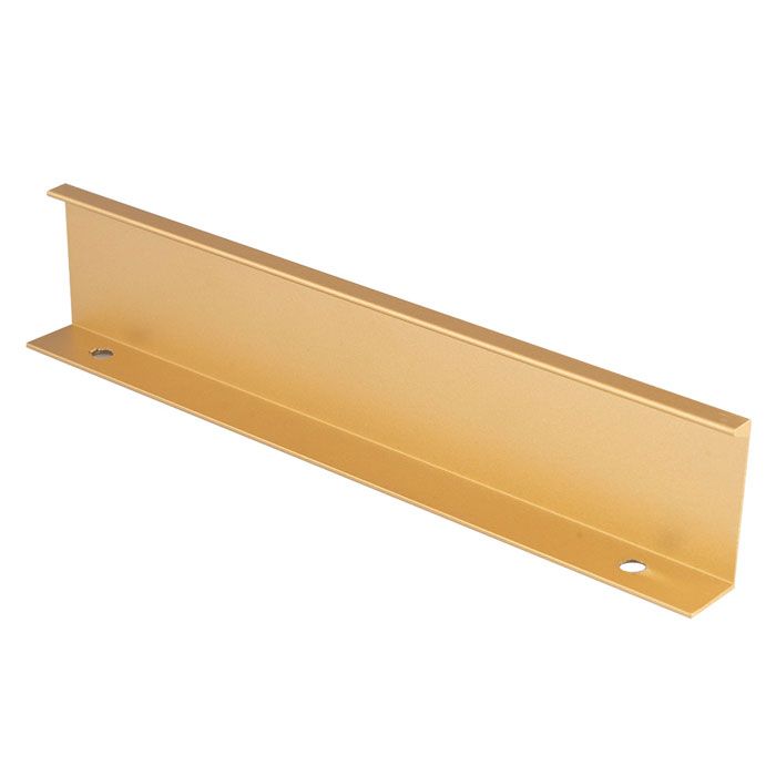 Square Edge Pull - Satin Brass