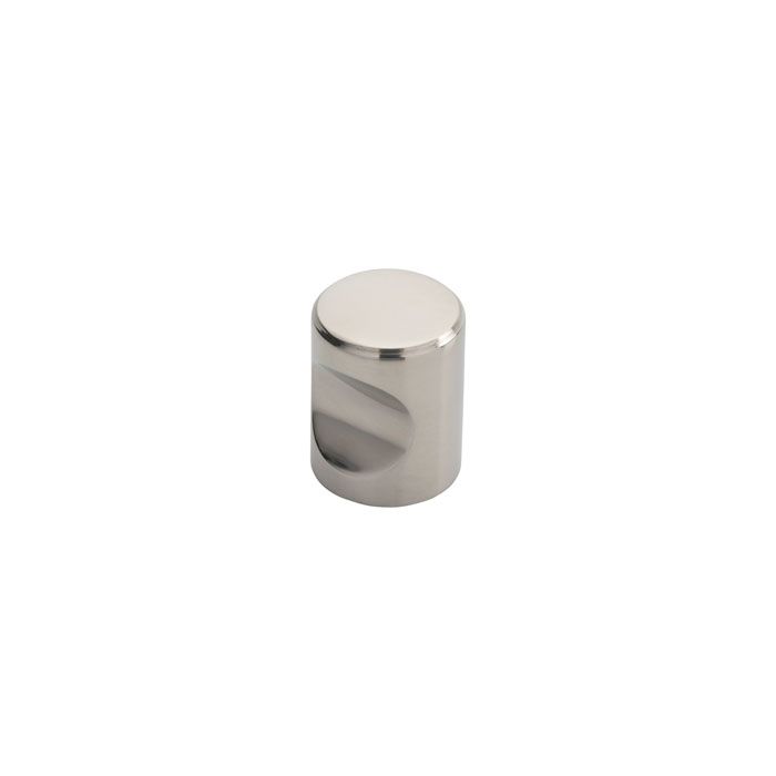 Stainless Steel Cylindrical Knob - Polished