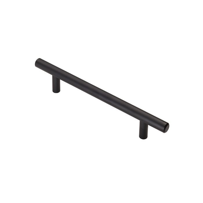 Steel T-Bar Handle - Matt Black