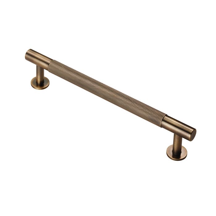 Knurled Pull Handle -CB- Antique Brass