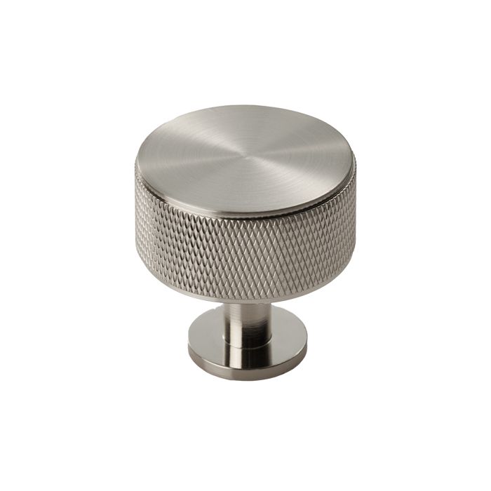 Knurled Radio Knob -CB- Satin Nickel