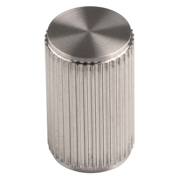 Lined Knob -CB- Satin Nickel