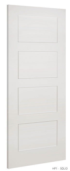 Deanta HP1 White Primed Door - Solid