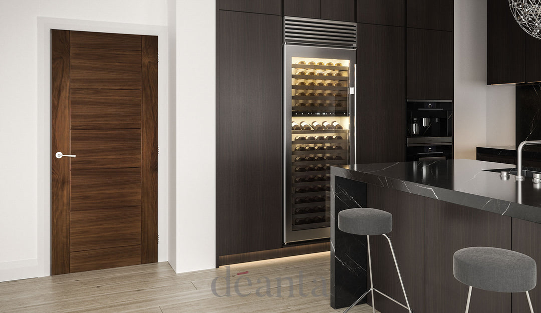 Deanta HP12CT Walnut Door - Solid