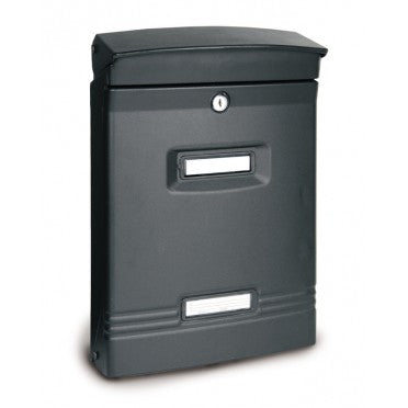 Ibiza Postbox - Grey/Red/Green