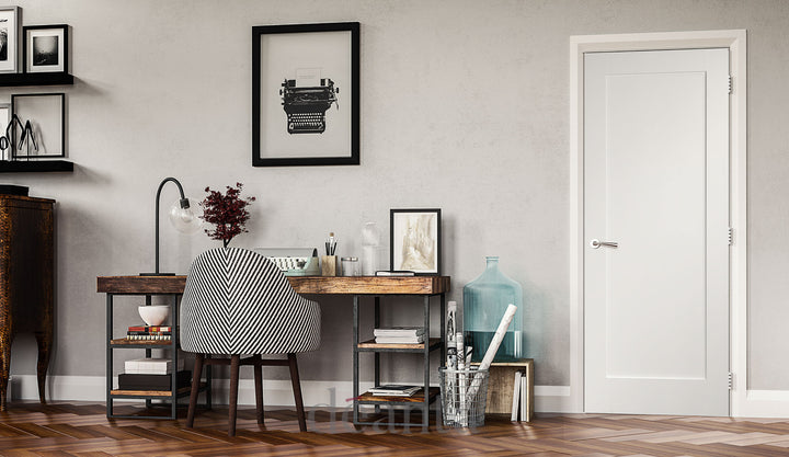 Deanta NM5 White Primed Door - Solid FD30
