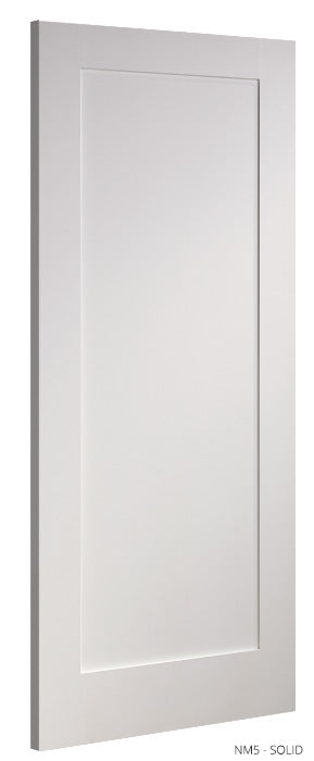 Deanta NM5 White Primed Door - Solid FD30