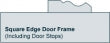 Primed Door Frame - Plant on Stop